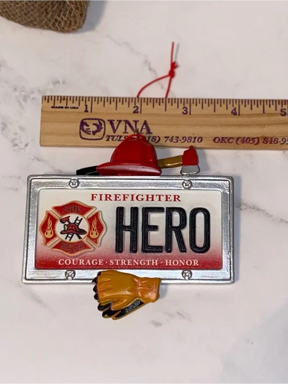 Kurt Adler honor firefighter